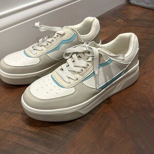 Rhino Red Blue and White Sneakers women’s size 10